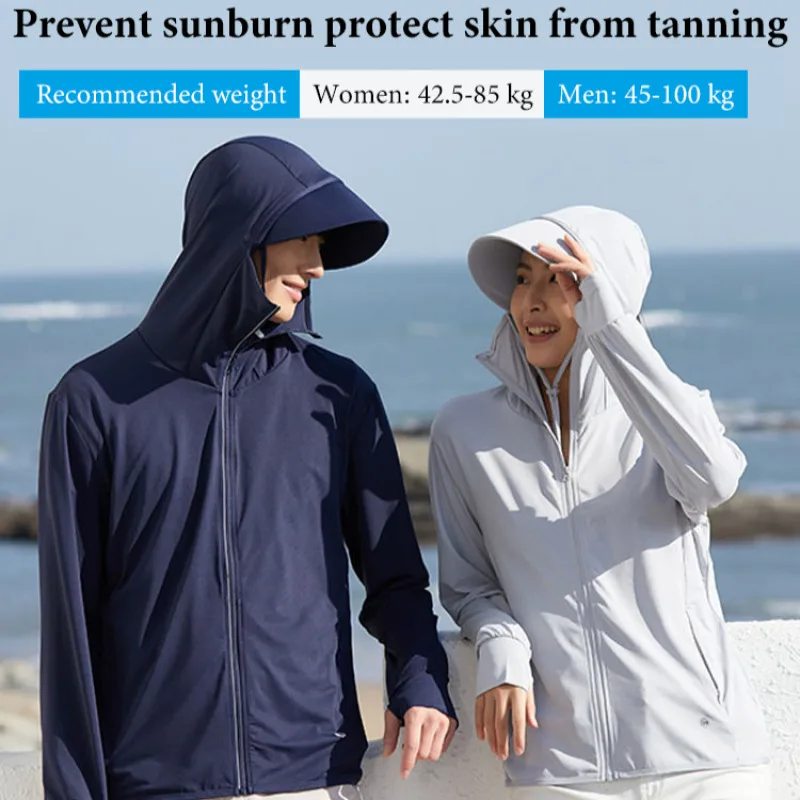 Detachable Large Brim Outdoor Couple Sun Protection Clothing Ice Silk Sun-Proof Clothes Sun Uv Protection Hooded Couple Jackets
Detachable Large Brim Outdoor Couple Sun Protection Clothing Ice Silk Sun-Proof Clothes Sun Uv Protection Hooded Couple Jackets