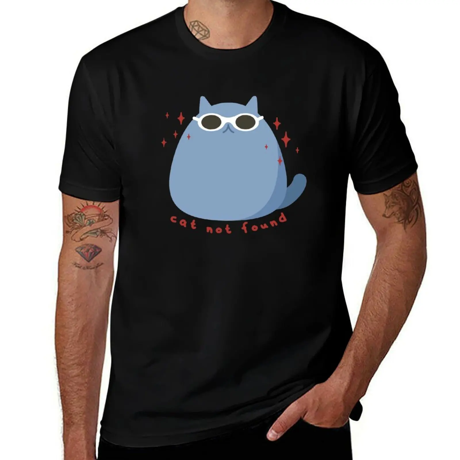 George not found cat T-Shirt Simple Line Art Print Tee
George not found cat T-Shirt Simple Line Art Print Tee