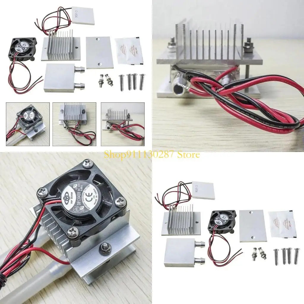 J1HC TEC1-12706 Thermoelectric Peltier Module Water Cooler Cooling System Small-scale DIY 60W
J1HC TEC1-12706 Thermoelectric Peltier Module Water Cooler Cooling System Small-scale DIY 60W