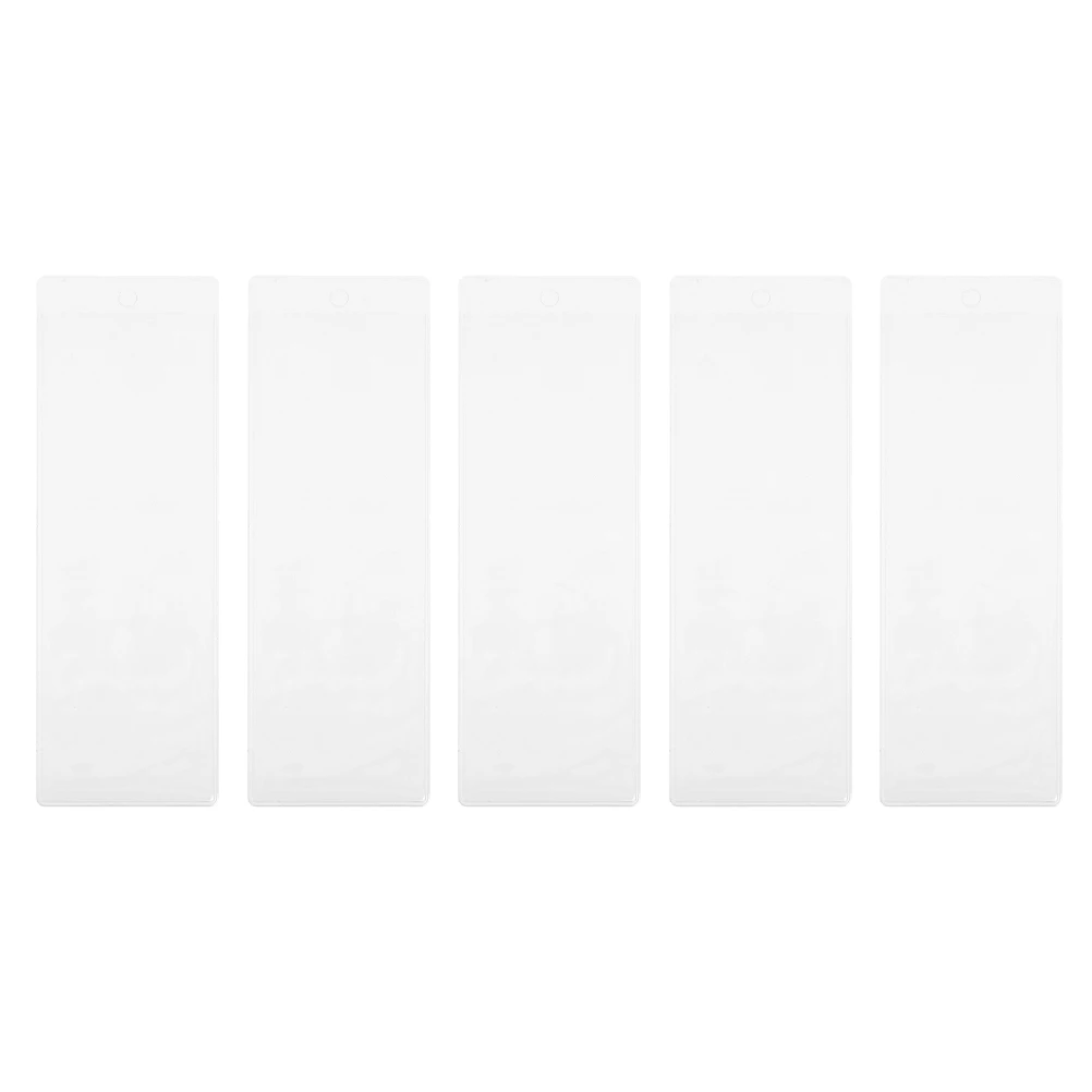 5pcs Bookmark Sleeves Clear PVC Transparent Photo Covers Waterproof Lightweight Student Supplies Postcard Cases Book Mark
5pcs Bookmark Sleeves Clear PVC Transparent Photo Covers Waterproof Lightweight Student Supplies Postcard Cases Book Mark