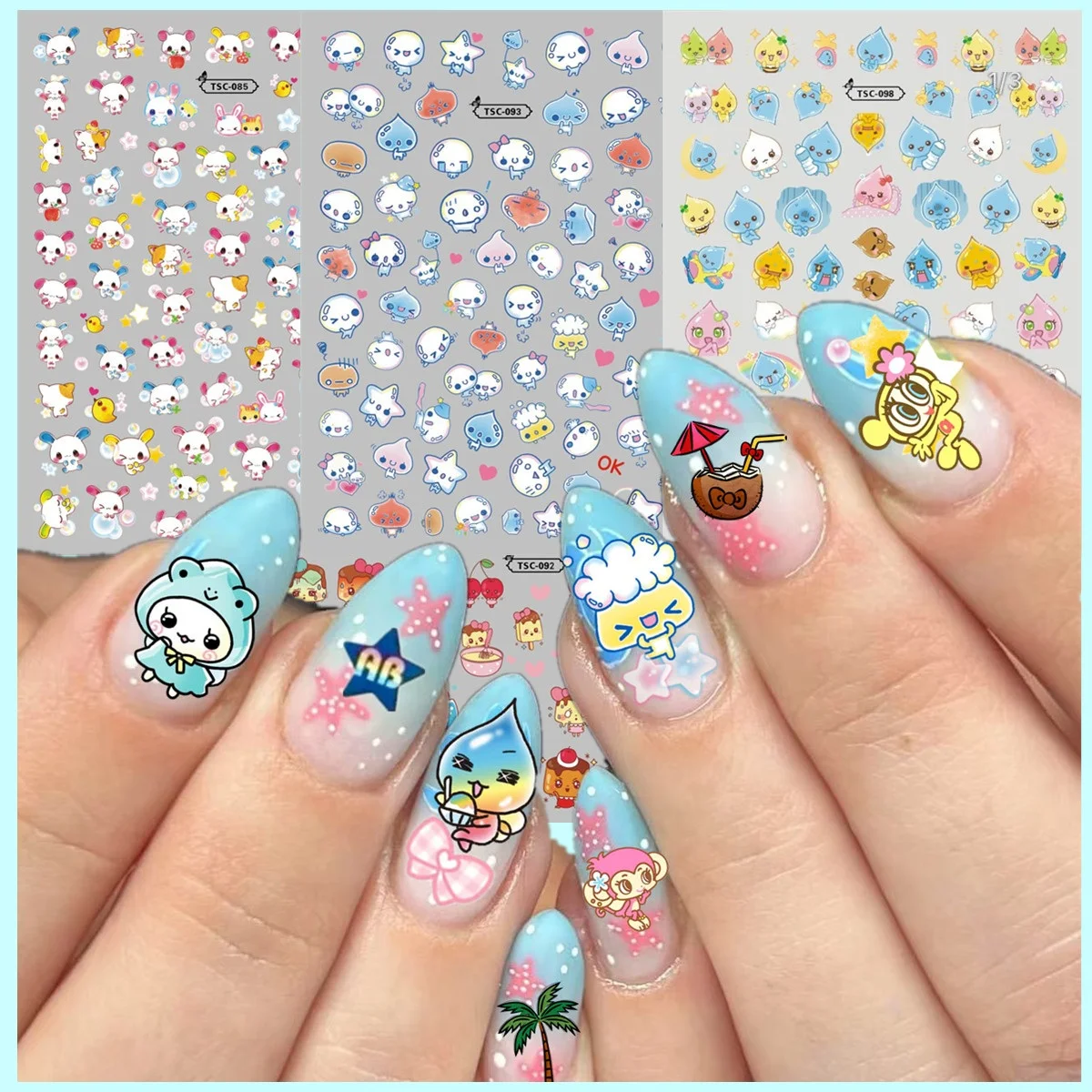 PoppingAwawachan tOMaGotchi L-Labubu Shizuku sparkly bubble bunny TWINKLE 3d Nail Art Sticker Nail Deco Slider
PoppingAwawachan tOMaGotchi L-Labubu Shizuku sparkly bubble bunny TWINKLE 3d Nail Art Sticker Nail Deco Slider