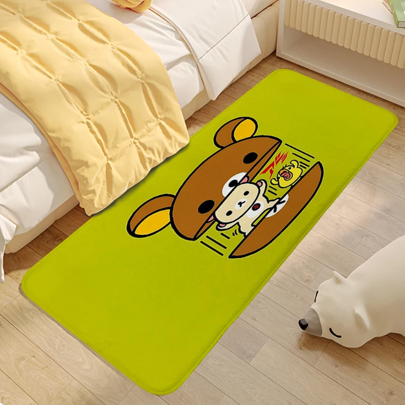 Bathroom Rug R-Rilakkumas Bedroom Kitchen Mat Kids Carpet for Home Entrance Door Doormat Non Slip Living Room Floor Carpets
Bathroom Rug R-Rilakkumas Bedroom Kitchen Mat Kids Carpet for Home Entrance Door Doormat Non Slip Living Room Floor Carpets