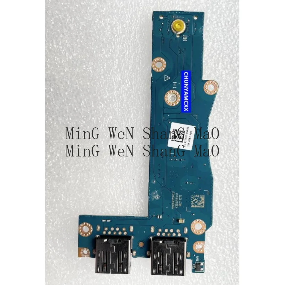 For DELL Alienware M15 R2 USB Network Card Small Board EDQ51 LS-H359P 02TH2K
For DELL Alienware M15 R2 USB Network Card Small Board EDQ51 LS-H359P 02TH2K