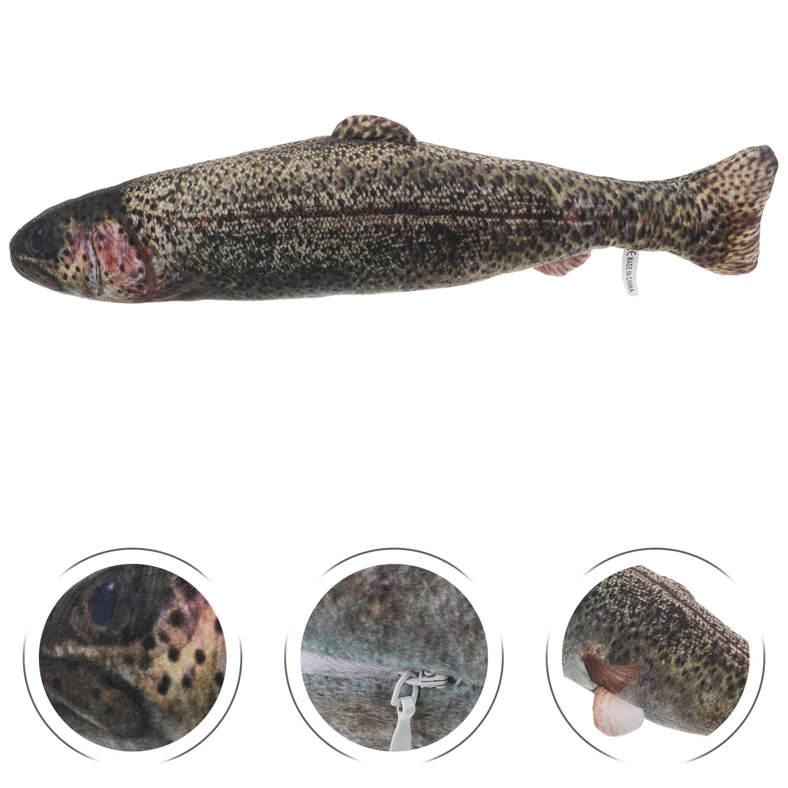 Realistic Fish Shaped Pillow: Soft Cuddly Simulation Cushion for Children - Funny Ocean Animal Decor for Living Room Bedroom
Realistic Fish Shaped Pillow: Soft Cuddly Simulation Cushion for Children - Funny Ocean Animal Decor for Living Room Bedroom