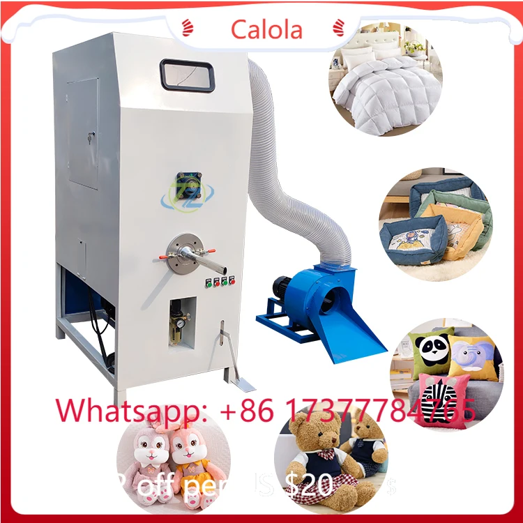 New Cotton Fiber Blowing Pillow Filling Machine Factory Price Motor Core Component
New Cotton Fiber Blowing Pillow Filling Machine Factory Price Motor Core Component