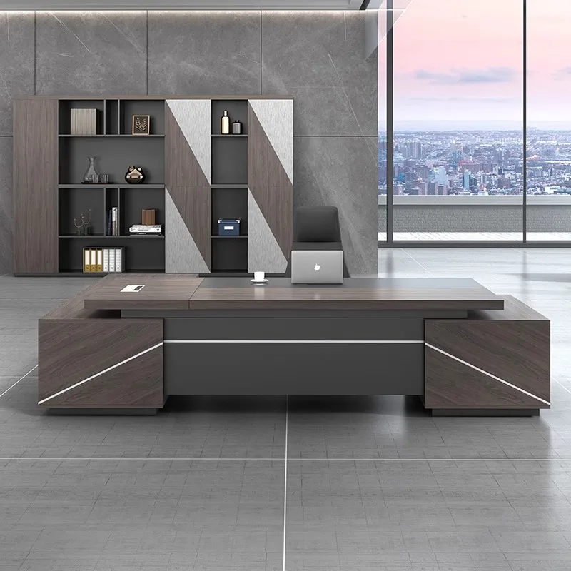 Executive Office Desk and Chair Set Premium Boss Desk for Manager Supervisor Durable Board Desk
Executive Office Desk and Chair Set Premium Boss Desk for Manager Supervisor Durable Board Desk