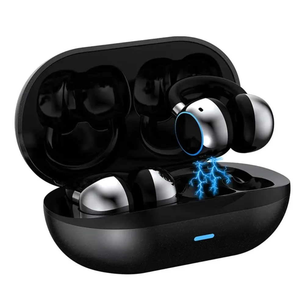 Wireless Earbuds Open Ear Clip-On Headphones Gaming Sports Bluetooth 5.3 Earphones Noise Cancelling Waterproof
Wireless Earbuds Open Ear Clip-On Headphones Gaming Sports Bluetooth 5.3 Earphones Noise Cancelling Waterproof
