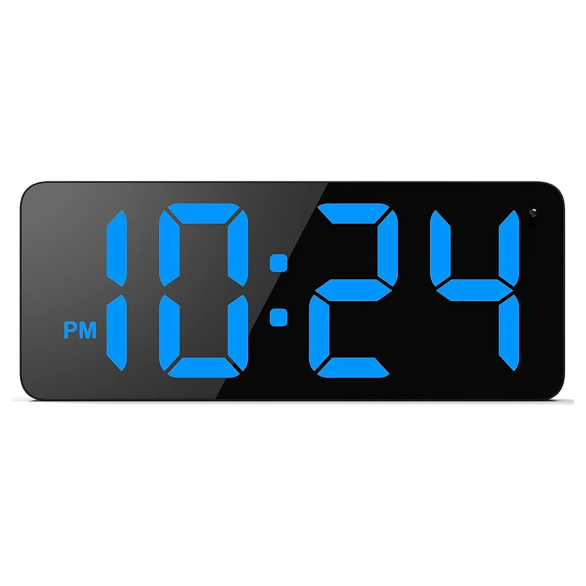 LED Digital Wall Clock with Large Display Digits, Auto-Dimming, 12/24Hr Format, Modern Electric Small Silent Wall Clock
LED Digital Wall Clock with Large Display Digits, Auto-Dimming, 12/24Hr Format, Modern Electric Small Silent Wall Clock