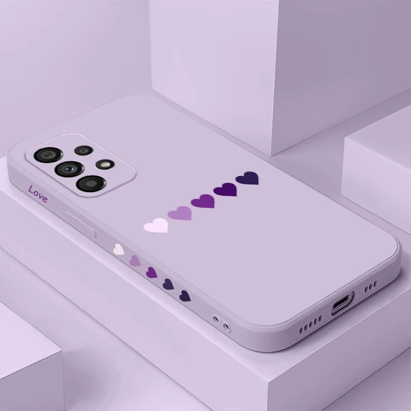 Gradient Heart Case For Samsung Galaxy A73 A53 A33 A23 A13 A03 A72 A52 A52S A32 A22 A12 A02 A02S A71 A51 A31 A21S 4G 5G Cover
Gradient Heart Case For Samsung Galaxy A73 A53 A33 A23 A13 A03 A72 A52 A52S A32 A22 A12 A02 A02S A71 A51 A31 A21S 4G 5G Cover