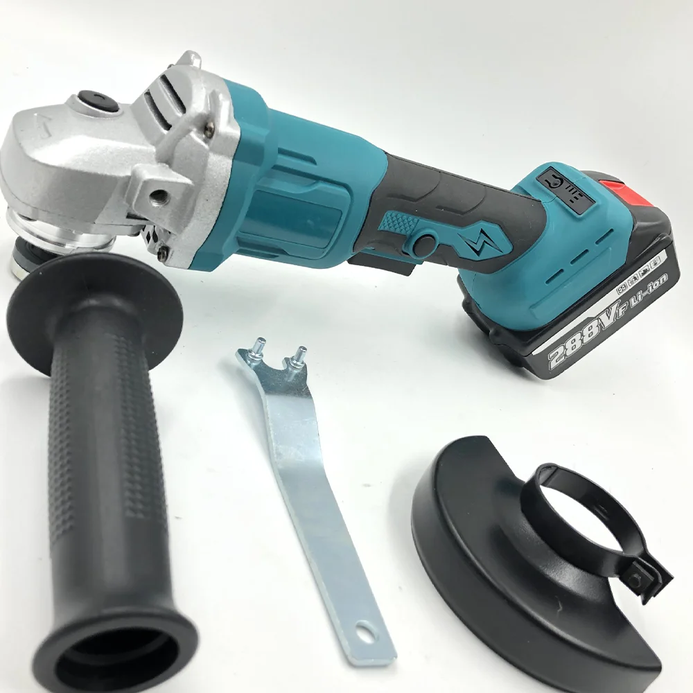 Бесщеточная электрическая угловая шлифовальная машина 100 мм/125 мм, режущий деревообрабатывающий инструмент без батареи, переменная скорость, подходит для Makita 18 В-21 В, Ni аккумулятор
Бесщеточная электрическая угловая шлифовальная машина 100 мм/125 мм, режущий деревообрабатывающий инструмент без батареи, переменная скорость, подходит для Makita 18 В-21 В, Ni аккумулятор