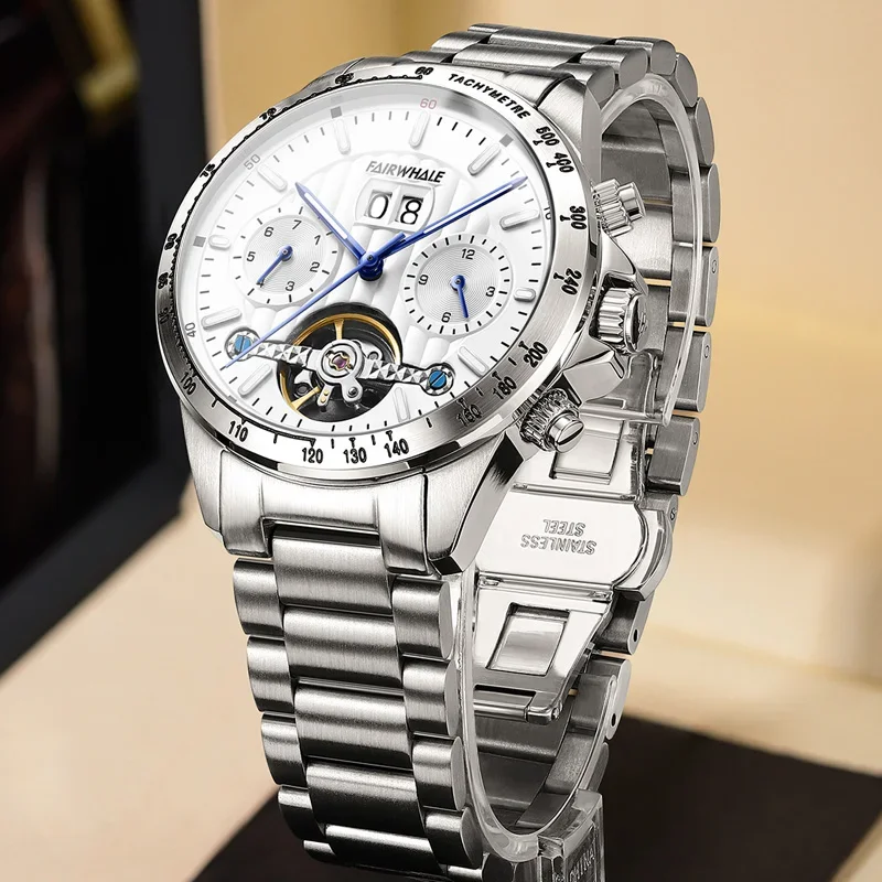 40mm Stainless Steel Automatic Watch Sapphire Crystal Glass Luxury Watches Install Automatic Movement Men Transparent back Watch
40mm Stainless Steel Automatic Watch Sapphire Crystal Glass Luxury Watches Install Automatic Movement Men Transparent back Watch