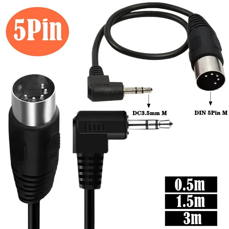 DC 0,5 мм 90 коленчатый аудио разъем к MIDI DIN5Pin Штекерный адаптер кабель компьютерный аудиовыход MIDI DIN 5-ядерный 1,5 м 3 м
DC 0,5 мм 90 коленчатый аудио разъем к MIDI DIN5Pin Штекерный адаптер кабель компьютерный аудиовыход MIDI DIN 5-ядерный 1,5 м 3 м