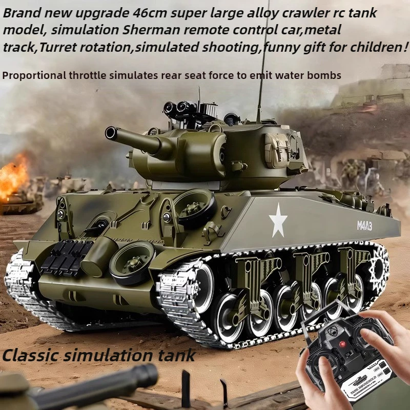 Cool Stuff Tank Toy Funny Gift-46cm Super Tiger Rc Tank Model,Remote Control Car,Water Bomb Launch,Toys for Boys,Robot Chassis
Cool Stuff Tank Toy Funny Gift-46cm Super Tiger Rc Tank Model,Remote Control Car,Water Bomb Launch,Toys for Boys,Robot Chassis