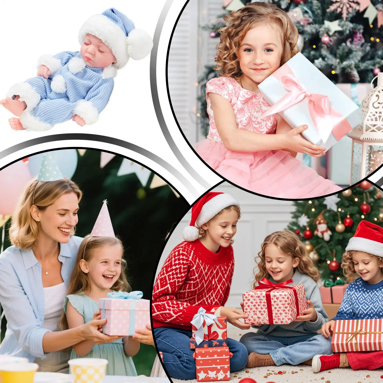 Reborn Doll 11.8 Inch Real Life Accompanying Toys Realistic Doll Toy For Boys Girls Collectors Home Apartment Bedroom Children's
Reborn Doll 11.8 Inch Real Life Accompanying Toys Realistic Doll Toy For Boys Girls Collectors Home Apartment Bedroom Children's