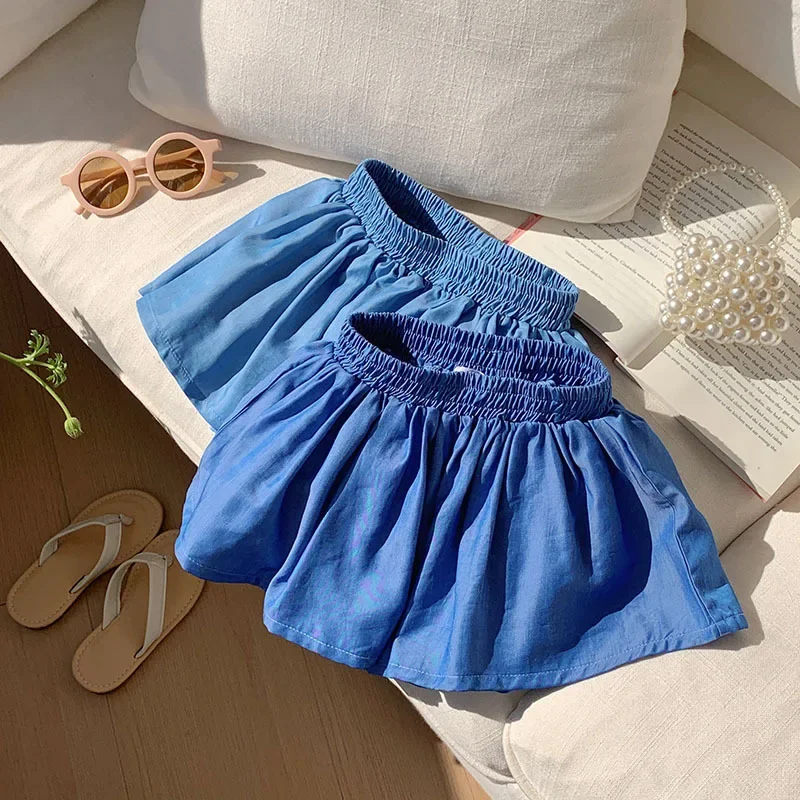 Girls Shorts Summer 2025 Denim Skirt-shorts for Kids Children's Solid Color Pants Casual Toddler Trousers Teenager Clothing
Girls Shorts Summer 2025 Denim Skirt-shorts for Kids Children's Solid Color Pants Casual Toddler Trousers Teenager Clothing