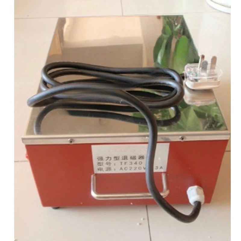 TF-340 Strong Metal Mold Hardware Tool Measuring Instrument Desktop Flat Demagnetizer Degaussing Demagnetizer Machine 220V 1PC
TF-340 Strong Metal Mold Hardware Tool Measuring Instrument Desktop Flat Demagnetizer Degaussing Demagnetizer Machine 220V 1PC