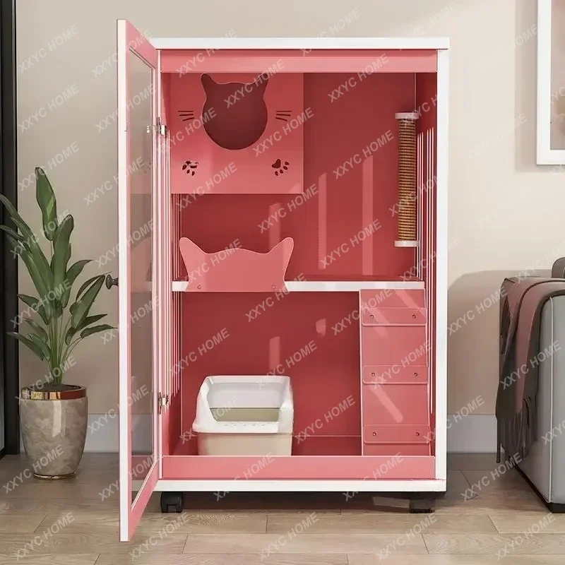 TTNordic Solid Wood Cat Cages Balcony Dogs Breathable Villa Multifunctional Cats House Kitten Litter Puppy Nest Pet Shop Cabinet
TTNordic Solid Wood Cat Cages Balcony Dogs Breathable Villa Multifunctional Cats House Kitten Litter Puppy Nest Pet Shop Cabinet
