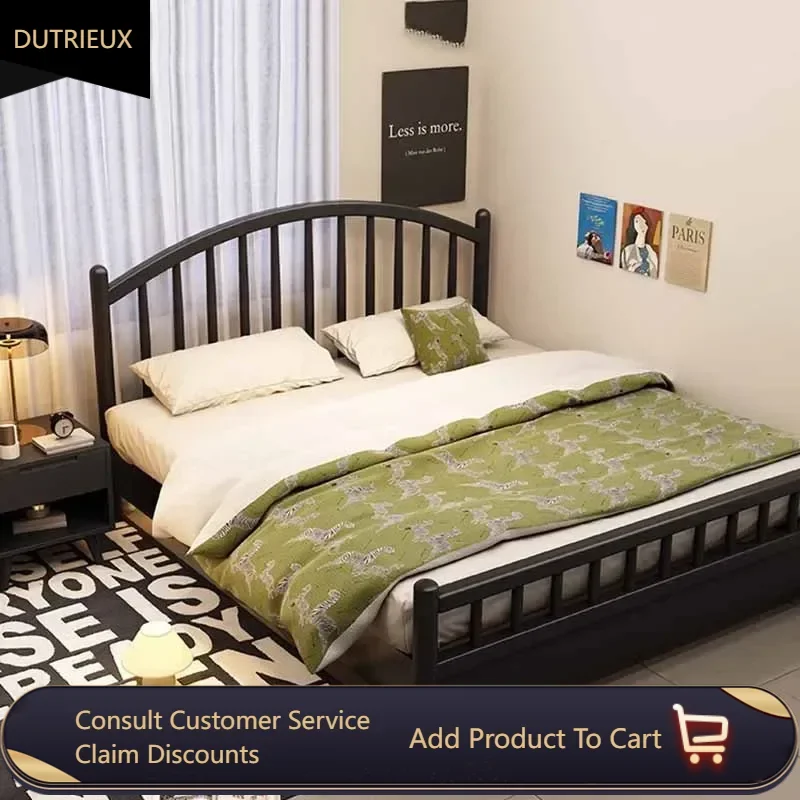 Black Waterproof Double Bed European Queen Metal 2 Person Modern Queen Beds Bedroom Luxury Sleeping Camas De Casal Furniture
Black Waterproof Double Bed European Queen Metal 2 Person Modern Queen Beds Bedroom Luxury Sleeping Camas De Casal Furniture