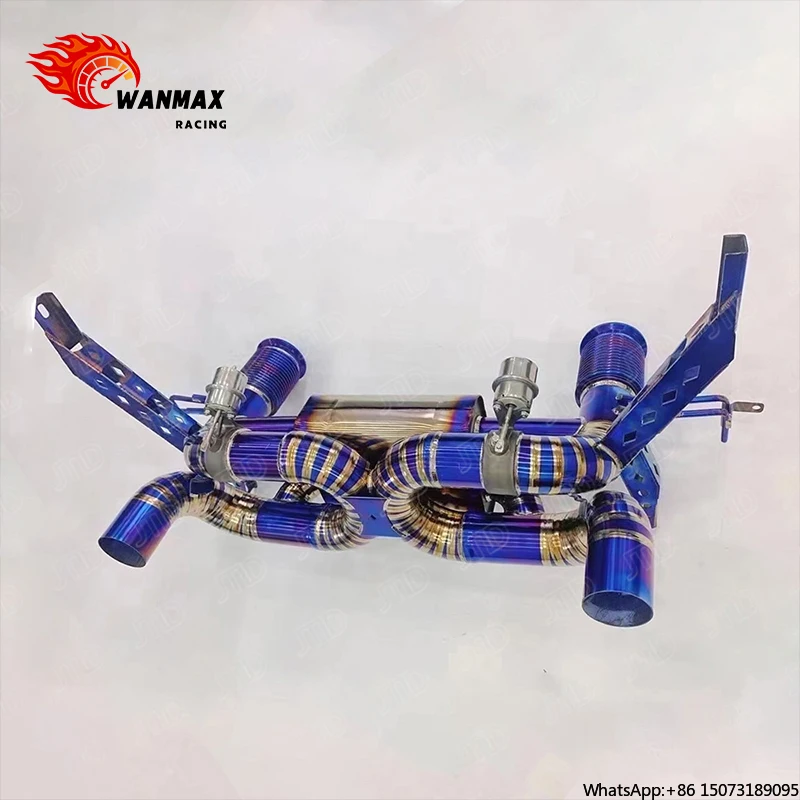 High Performance Titanium Valved Exhaust System for GT 4.0T V8 (2019+) - Catback, Active Exhaust, Enhances Sound & Power
High Performance Titanium Valved Exhaust System for GT 4.0T V8 (2019+) - Catback, Active Exhaust, Enhances Sound & Power