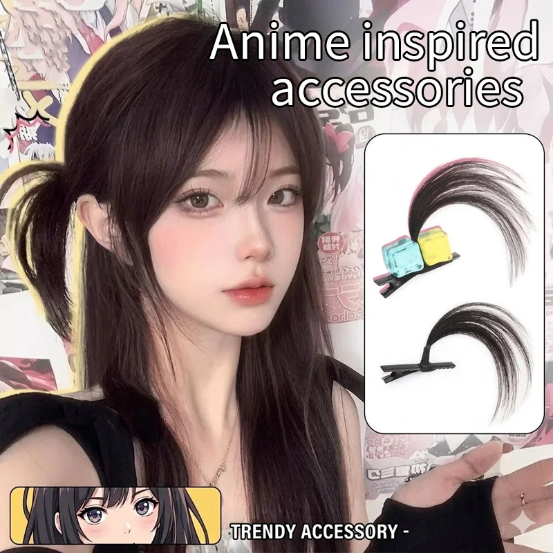 Anime Manga Ahoge Hair Clip Cosplay Fake Extension Hairpins Women Kawaii Hairpiece Simulation Hair synthetic Tool Accessory
Anime Manga Ahoge Hair Clip Cosplay Fake Extension Hairpins Women Kawaii Hairpiece Simulation Hair synthetic Tool Accessory