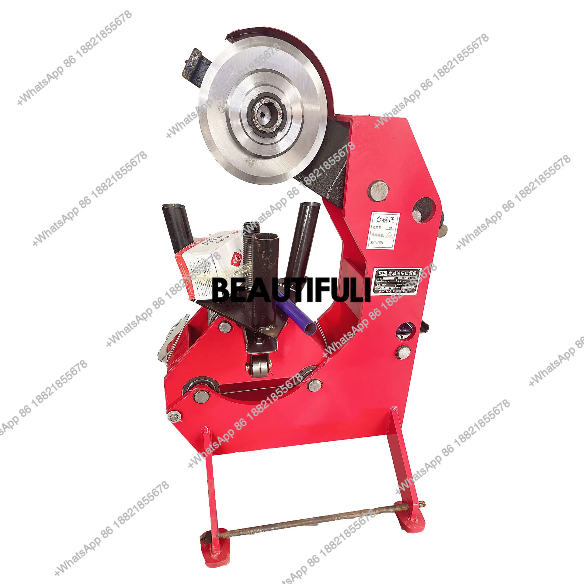 Pipe Cutting Machine 325 Burr-free Fire Pipe Cutting Machine Galvanized Pipe Fire Electric Hydraulic Cutting Machine
Pipe Cutting Machine 325 Burr-free Fire Pipe Cutting Machine Galvanized Pipe Fire Electric Hydraulic Cutting Machine