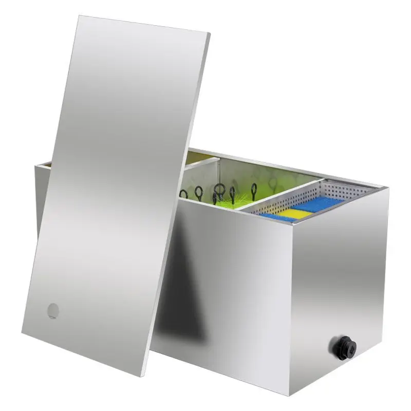 New Stainless Steel Fish Pond Filter External Water Circulation Filtration System Outdoor Large Filter Box Water Purification
New Stainless Steel Fish Pond Filter External Water Circulation Filtration System Outdoor Large Filter Box Water Purification