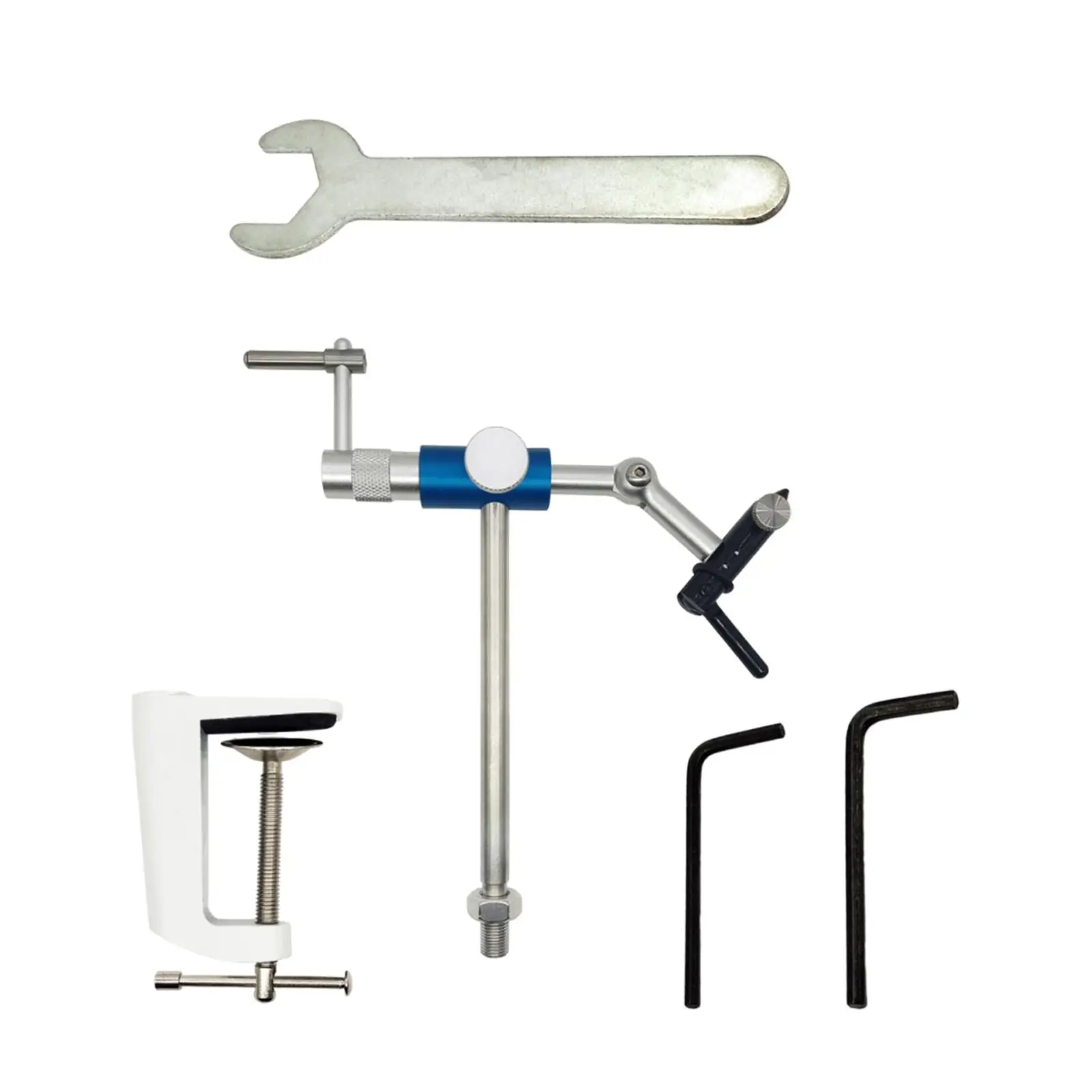 Fly Tying Vise Jigs Tool Alloy with Clamp Lure Making Tool for Fishing with 360° Rotation for Travel Desktop Fly Tying Vise
Fly Tying Vise Jigs Tool Alloy with Clamp Lure Making Tool for Fishing with 360° Rotation for Travel Desktop Fly Tying Vise