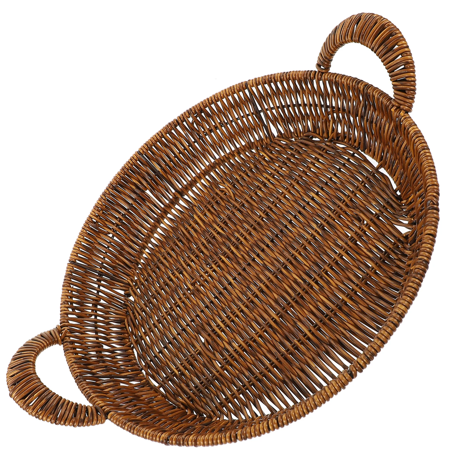 Woven Rattan Vegetable Fruit Plate Food Trays Sundries Basket Storage Decoration Picnic Home Office Bedroom Living Room Natural
Woven Rattan Vegetable Fruit Plate Food Trays Sundries Basket Storage Decoration Picnic Home Office Bedroom Living Room Natural