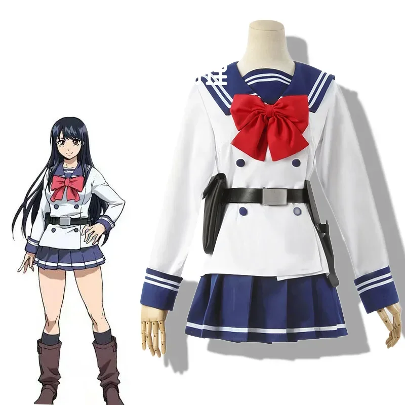 Anime High-Rise Invasion Yuri Honjo Cosplay Costume Skirt Set Tenkuu Shinpan Long Wig JK Sailor Suit Halloween School Uniform
Anime High-Rise Invasion Yuri Honjo Cosplay Costume Skirt Set Tenkuu Shinpan Long Wig JK Sailor Suit Halloween School Uniform