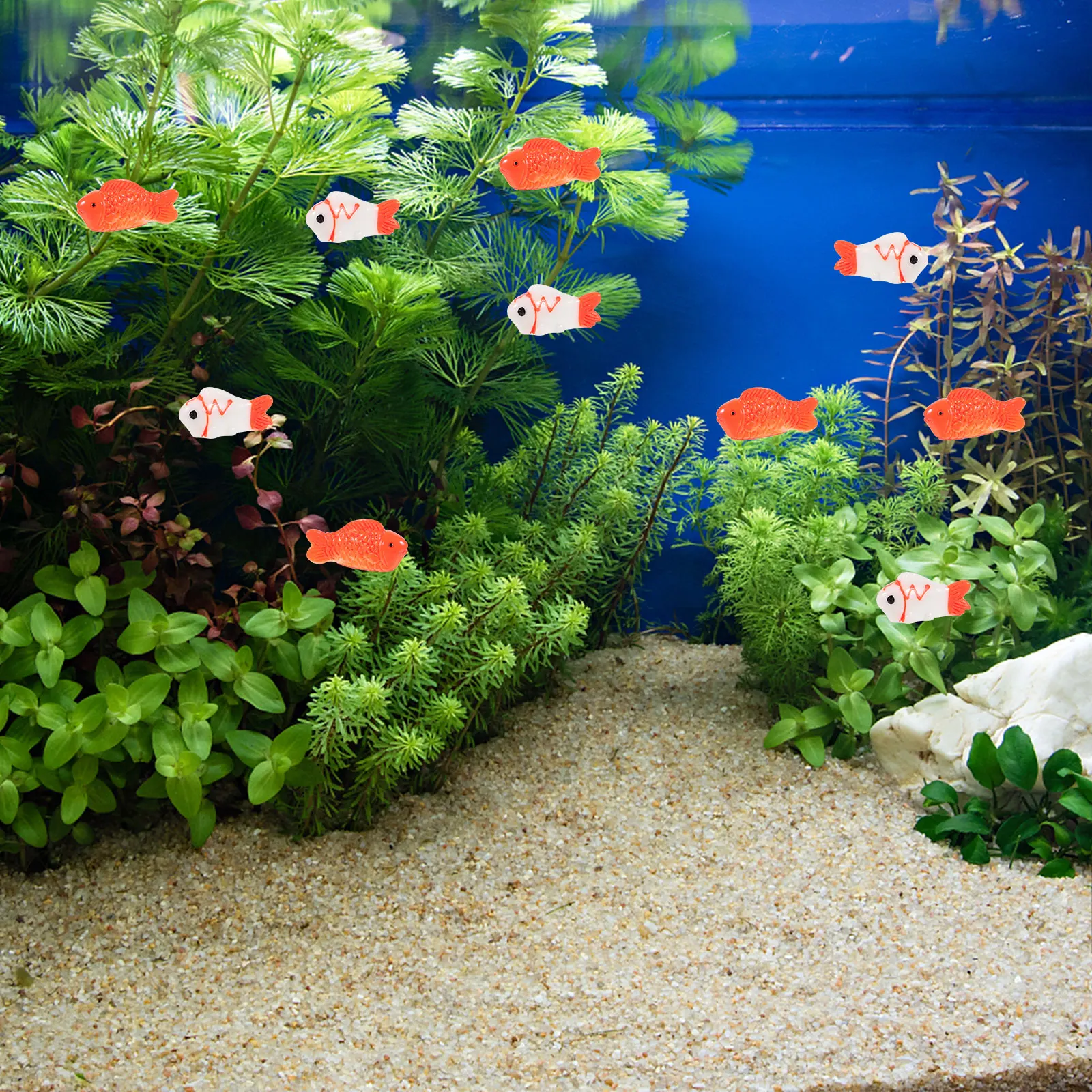 20Pcs Simulated Fish Decorative Ornaments Resin Aquarium Supplies Home Office Terrarium Gift Fake Fish Artificial Fancy Carp
20Pcs Simulated Fish Decorative Ornaments Resin Aquarium Supplies Home Office Terrarium Gift Fake Fish Artificial Fancy Carp