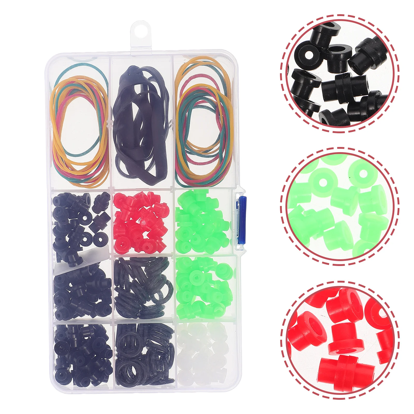 270Pcs High Strength Rubber Bands Pin Cushion Anti-Vibration Apron Supplies for and Artist DIY
270Pcs High Strength Rubber Bands Pin Cushion Anti-Vibration Apron Supplies for and Artist DIY