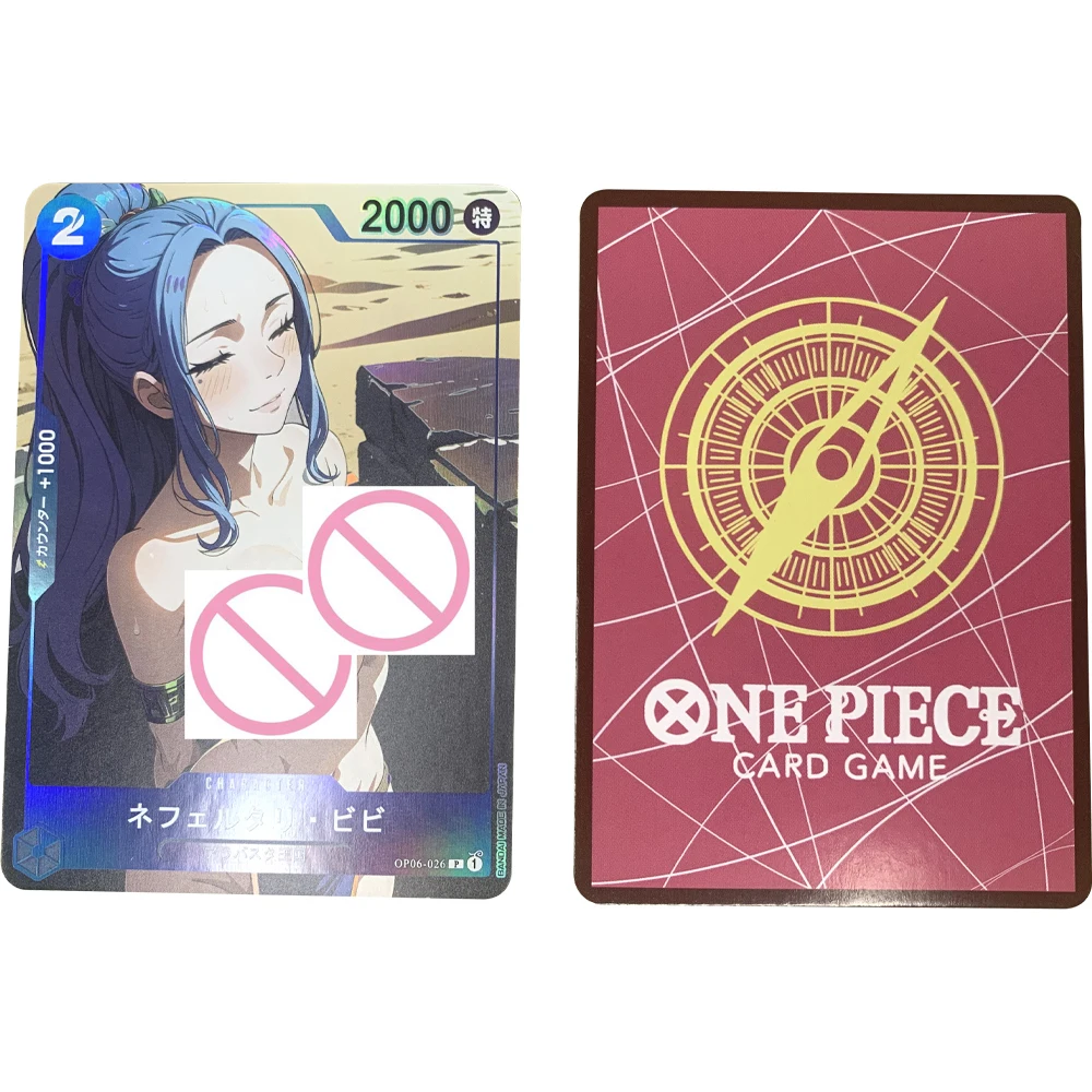 Anime Nude Collection Cards OPCG Nefertari D Vivi Perona Busty Beauty Big Butt Naked Girl Card Refractive Color Flash 63*88mm
Anime Nude Collection Cards OPCG Nefertari D Vivi Perona Busty Beauty Big Butt Naked Girl Card Refractive Color Flash 63*88mm
