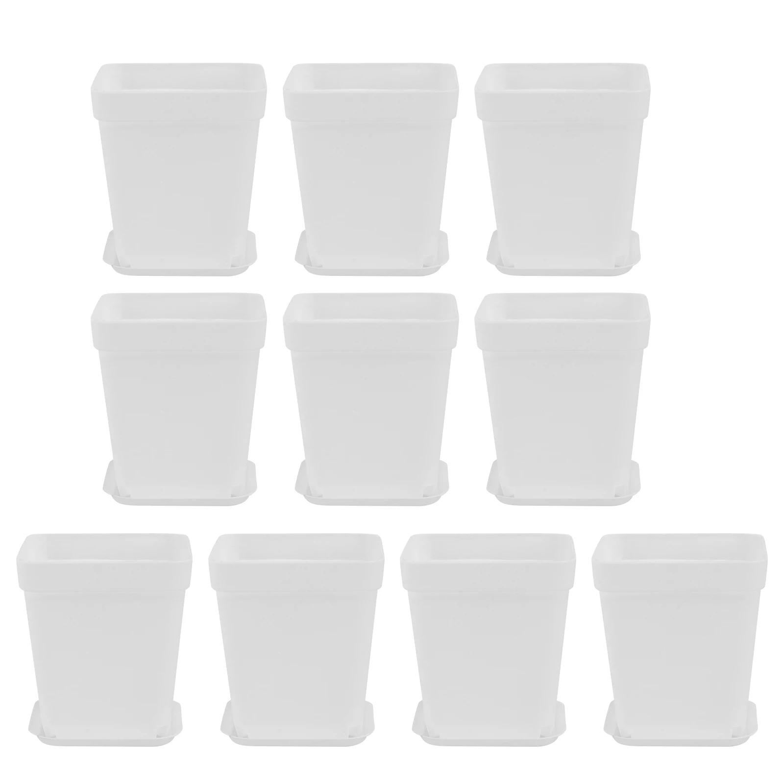 10pcs Mini Plastic Vase Indoor Plant Pots Tiny Containers Succulent Accessories Office Decor Square Planter
10pcs Mini Plastic Vase Indoor Plant Pots Tiny Containers Succulent Accessories Office Decor Square Planter