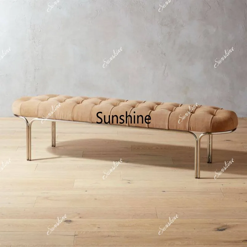 Nordic modern simple fabric bedroom bedside bench bench light luxury sofa stool
Nordic modern simple fabric bedroom bedside bench bench light luxury sofa stool