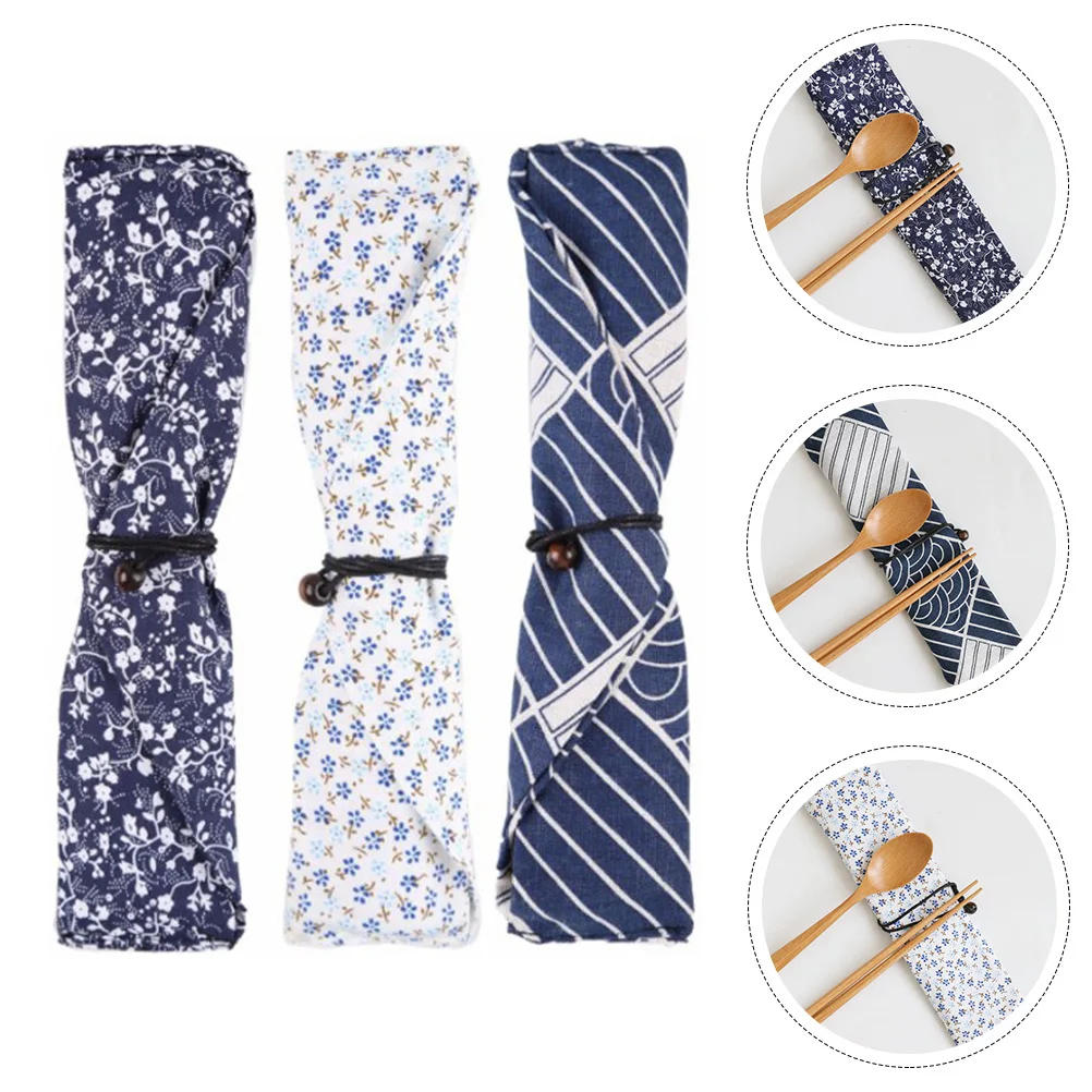 3pcs Cutlery Storage Cloth Bag Japanese Style Chopsticks Sleeve Portable Tableware Pouch For Travel Picnic Camping Banquet
3pcs Cutlery Storage Cloth Bag Japanese Style Chopsticks Sleeve Portable Tableware Pouch For Travel Picnic Camping Banquet
