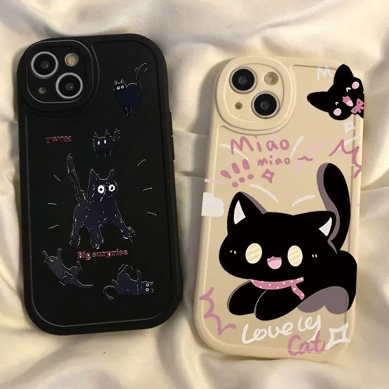 Creative iPhone15 Doodle iPhone14 Black Cat iPhone13 for iPhone12 case iPhone Xs All-inclusive iPhone 11ProMax case
Creative iPhone15 Doodle iPhone14 Black Cat iPhone13 for iPhone12 case iPhone Xs All-inclusive iPhone 11ProMax case
