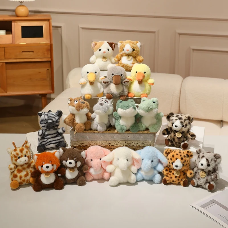 New Lovely Short Fur Animal Plush Keychain Cartoon Giraffe Elephant Cat Crocodile Stuffed Toy Metal Buckle Pendant Gifts.
New Lovely Short Fur Animal Plush Keychain Cartoon Giraffe Elephant Cat Crocodile Stuffed Toy Metal Buckle Pendant Gifts.