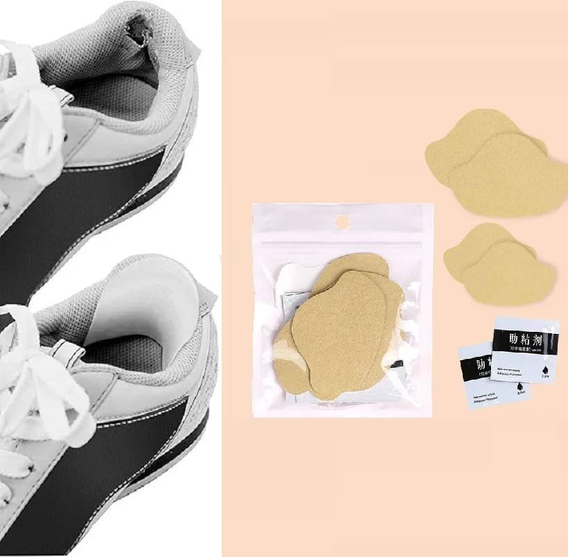 2 Pairs Adhesive Shoe Heel Repair Pads Durable Sneaker Hole inside Patch Replacement Heels for Extended Shoe Life
2 Pairs Adhesive Shoe Heel Repair Pads Durable Sneaker Hole inside Patch Replacement Heels for Extended Shoe Life