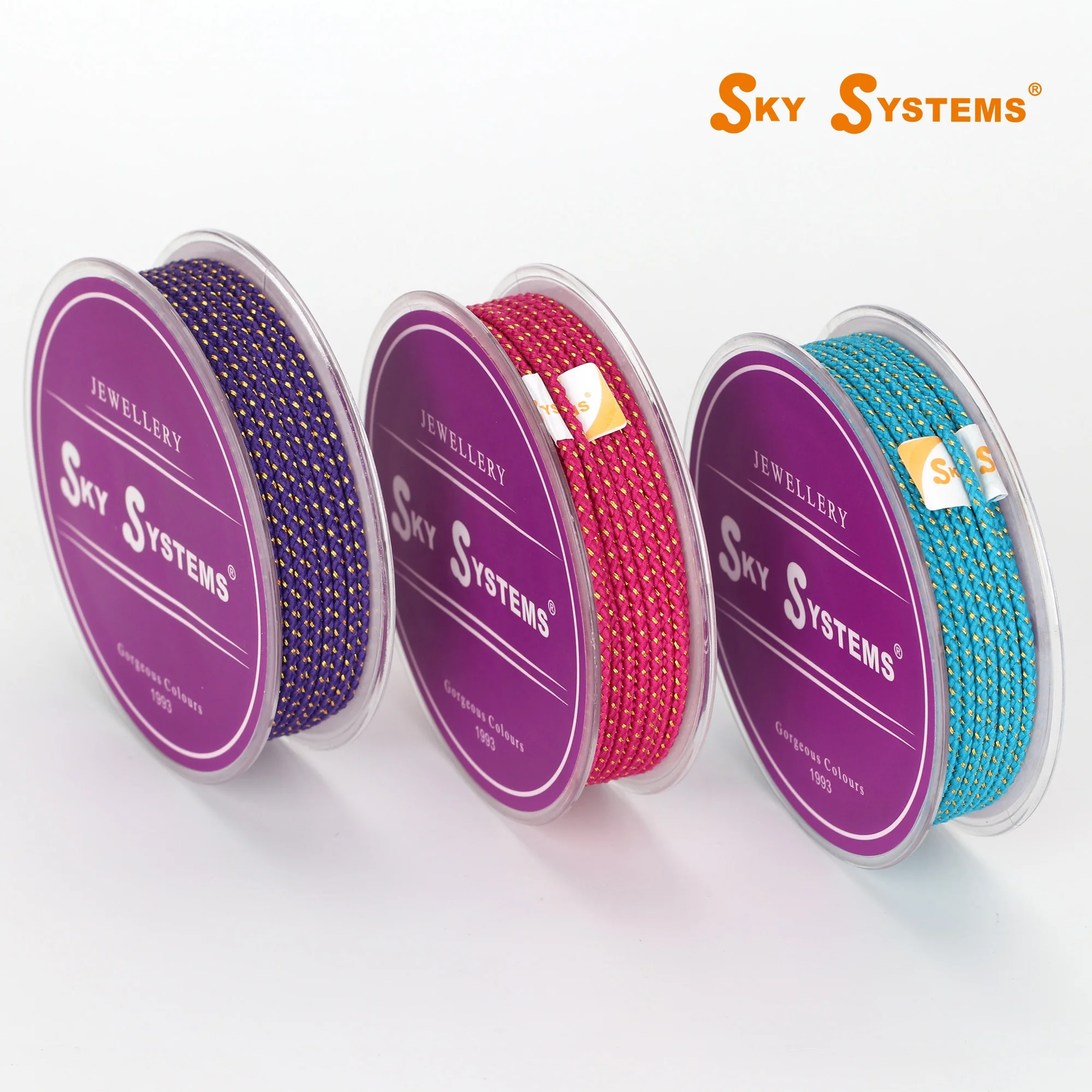 SKY M2 2&2.5mm 61#-81# Jewelry Cord Bracelet Necklace Material Polyester Thread Jewelry Accessories
SKY M2 2&2.5mm 61#-81# Jewelry Cord Bracelet Necklace Material Polyester Thread Jewelry Accessories