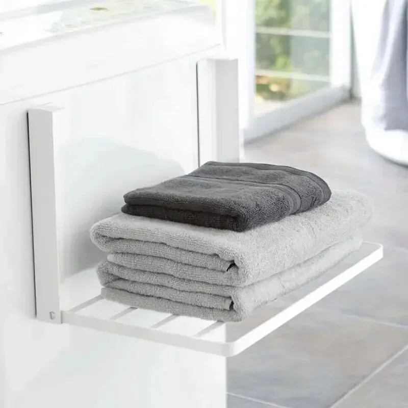 Home Furniture Magnetic Metal Washing Machine Side Shelf Space-saving Folding Clothes Rack No Punching Temporary Rack Simple Bat
Home Furniture Magnetic Metal Washing Machine Side Shelf Space-saving Folding Clothes Rack No Punching Temporary Rack Simple Bat