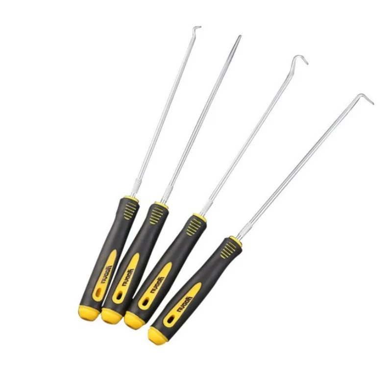 4 pcs Car Stainless Steel Oil Seal Screwdriver Craft Hobby Auto Small Parts O-Ring Seal Remover Hook disassembly Tool Kits
4 pcs Car Stainless Steel Oil Seal Screwdriver Craft Hobby Auto Small Parts O-Ring Seal Remover Hook disassembly Tool Kits