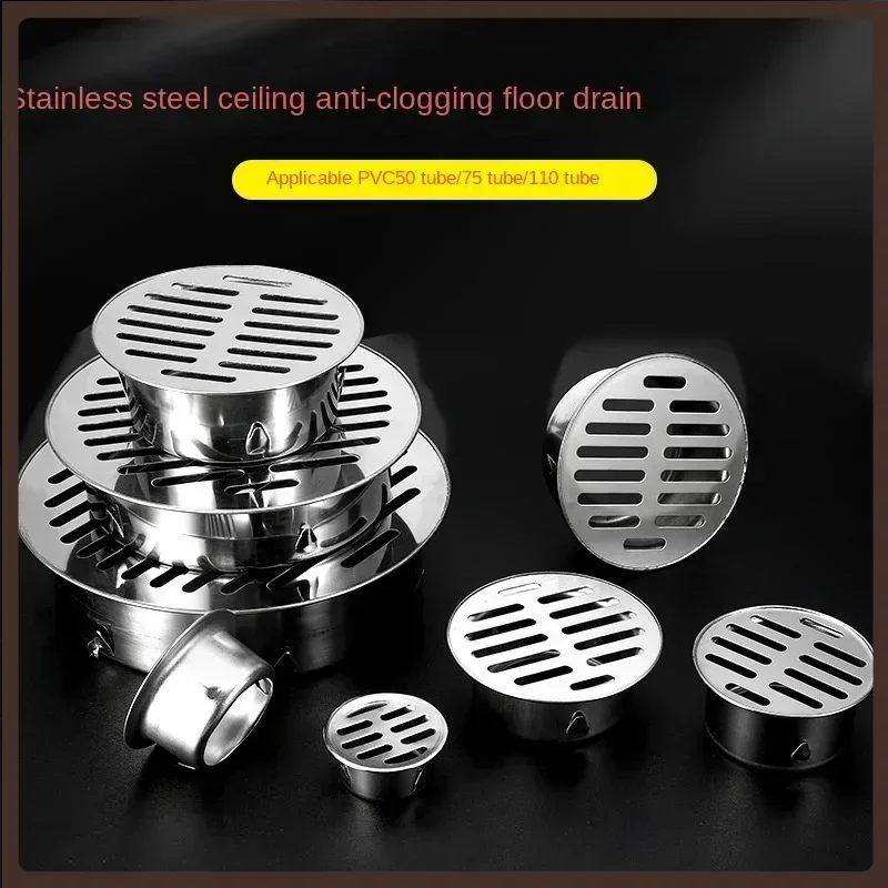 Balcony Drainage Roof Round Floor Drain Cover Rain Pipe Cap Stainless Steel Hair Waste Collector For Kitchen Bathroom Parts
Balcony Drainage Roof Round Floor Drain Cover Rain Pipe Cap Stainless Steel Hair Waste Collector For Kitchen Bathroom Parts
