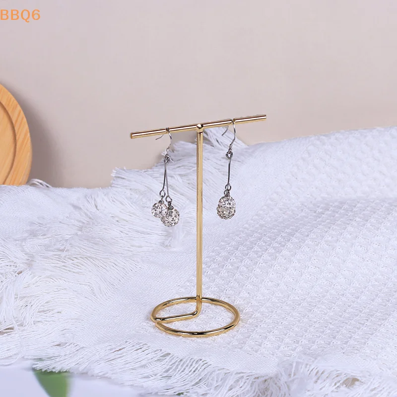 1Pcs Metal T-Shaped Jewelry Display Rack Earrings Necklace Holder Stand Showcase Organizer
1Pcs Metal T-Shaped Jewelry Display Rack Earrings Necklace Holder Stand Showcase Organizer