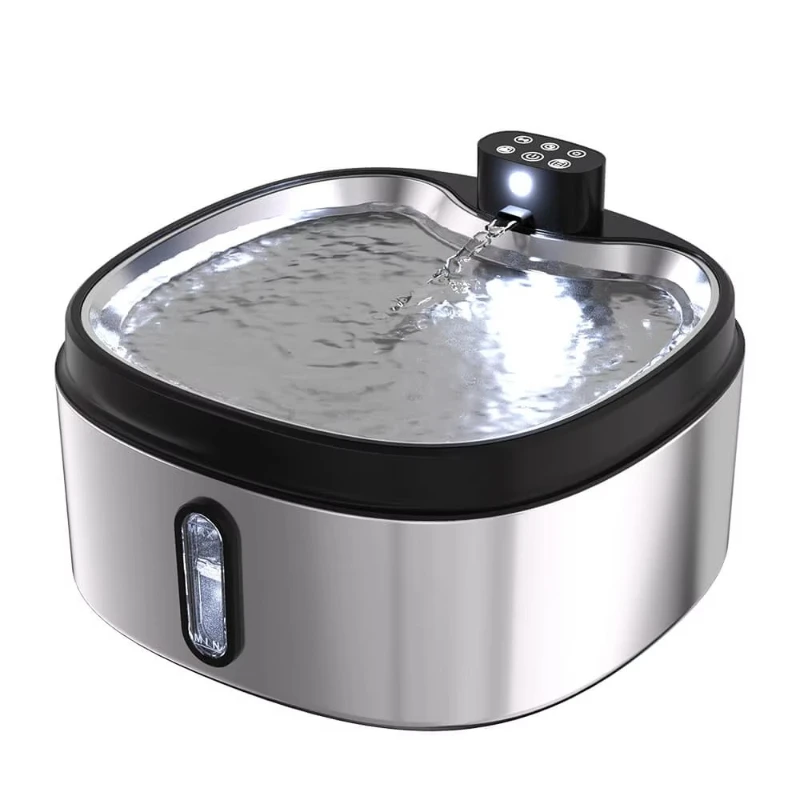 Sterilization modern rechargeable dog water dispenser 7L water and electricity separation motion induction pet water dispenser
Sterilization modern rechargeable dog water dispenser 7L water and electricity separation motion induction pet water dispenser