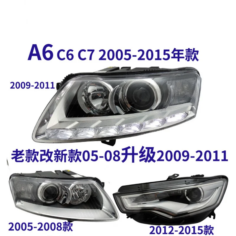 Подходит для Audi A6L в сборе 05-17 моделей C6 C7, старые модифицированные новые светодиодные линзы дневных ходовых огней
Подходит для Audi A6L в сборе 05-17 моделей C6 C7, старые модифицированные новые светодиодные линзы дневных ходовых огней