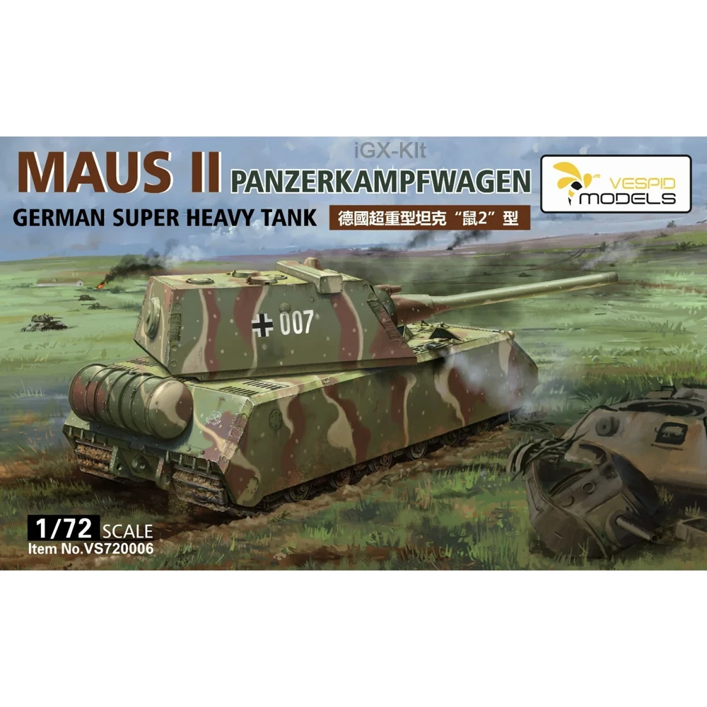 Vespid 720006 1/72 Немецкий Panzerkampfwagen Maus II Super Heavy Tank с металлическим стволом, хобби, ремесленная игрушка, пластиковая сборная модель, комплект
Vespid 720006 1/72 Немецкий Panzerkampfwagen Maus II Super Heavy Tank с металлическим стволом, хобби, ремесленная игрушка, пластиковая сборная модель, комплект