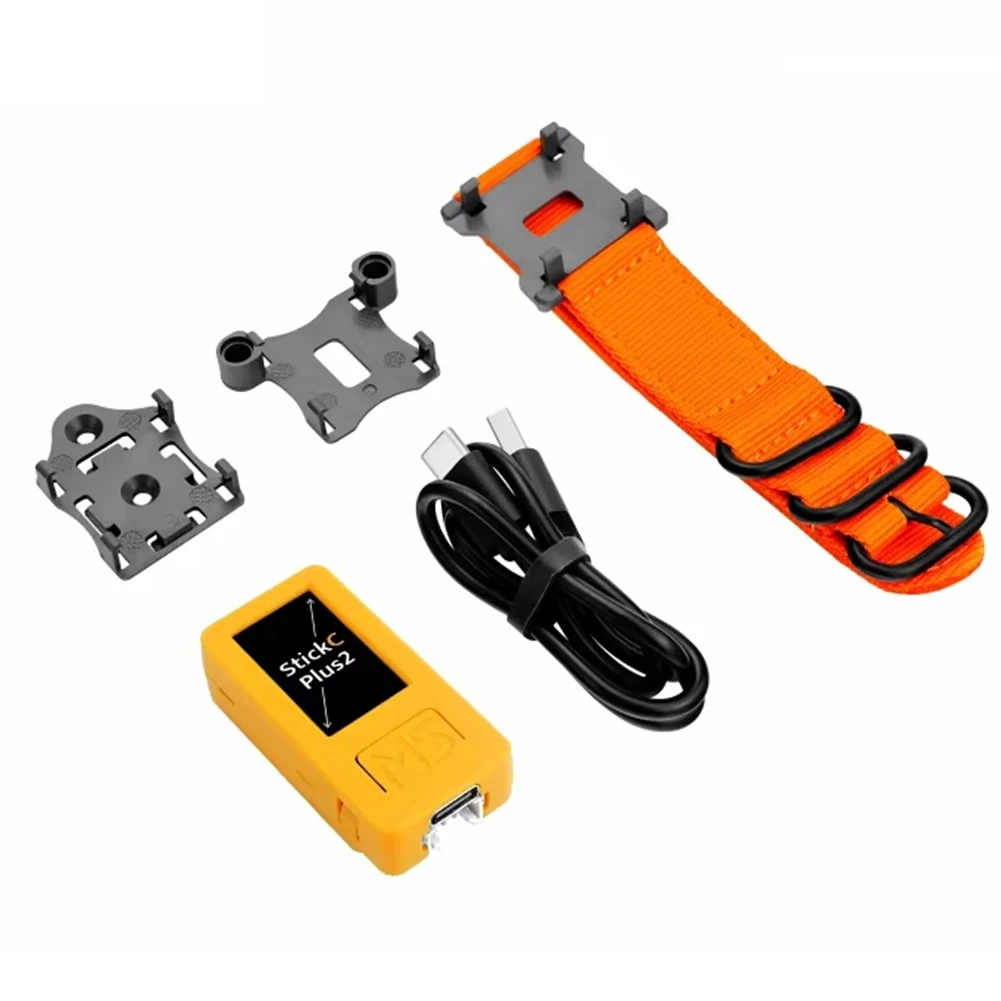M5StickC PLUS2 with Watch Accessories ESP32-PICO-V3-02 Portable Watch-Type IoT Development Kit M5Stick BLE & WiFi IoT Controller
M5StickC PLUS2 with Watch Accessories ESP32-PICO-V3-02 Portable Watch-Type IoT Development Kit M5Stick BLE & WiFi IoT Controller
