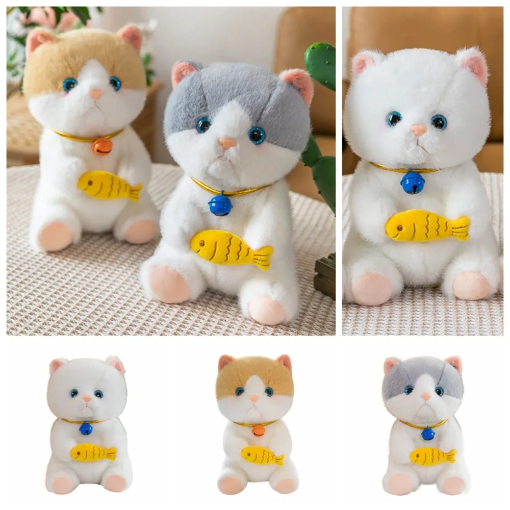 Коротник-колокольчик, ест рыба, кошка, плюшевая игрушка, мультяшная мягкая плюшевая кукла-кошка, милая мягкая плюшевая игрушка маленького кота, подарки на день рождения
Коротник-колокольчик, ест рыба, кошка, плюшевая игрушка, мультяшная мягкая плюшевая кукла-кошка, милая мягкая плюшевая игрушка маленького кота, подарки на день рождения