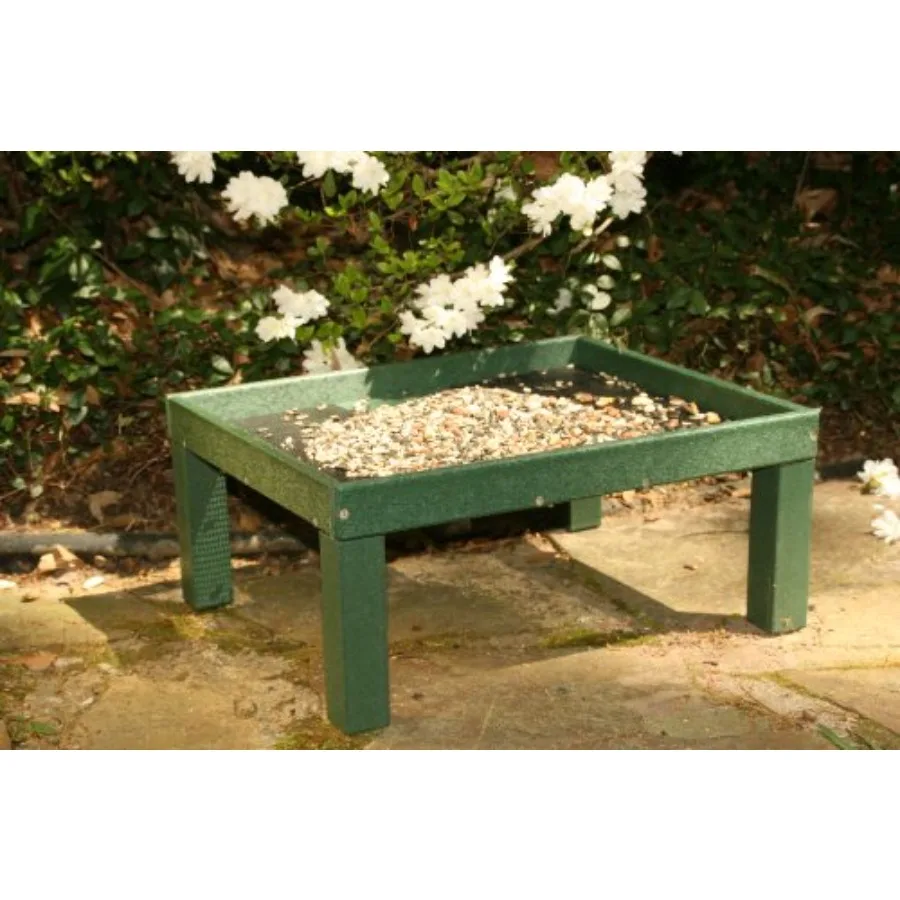 Ground Platform Feeder for outdoor use durable plastic construction green color weather-resistant and easy-to-clean design
Ground Platform Feeder for outdoor use durable plastic construction green color weather-resistant and easy-to-clean design