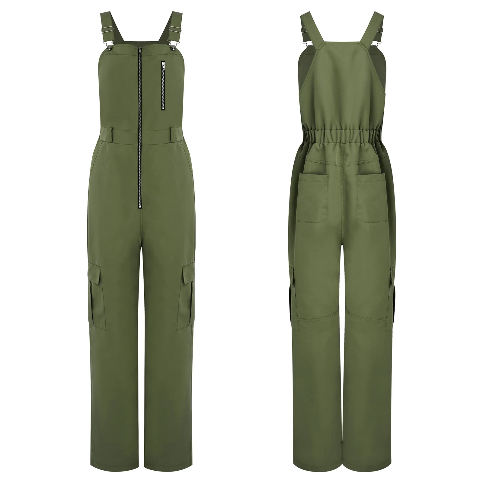 Женский стильный универсальный комбинезон-трансформер с регулируемыми бретелями, широкими штанинами и множеством карманов, для повседневной носки и отпуска
Женский стильный универсальный комбинезон-трансформер с регулируемыми бретелями, широкими штанинами и множеством карманов, для повседневной носки и отпуска